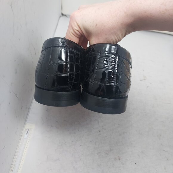 Christian Louboutin Mens MJ Moc Alligator Black Bit Loafer - Picture 11 of 13